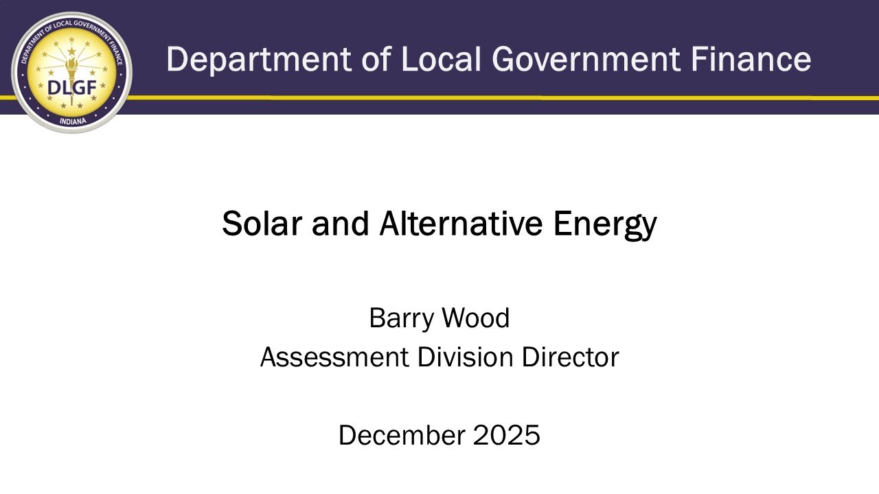 Вебинар DLGF: Оценка возможностей использования солнечной и альтернативной энергии