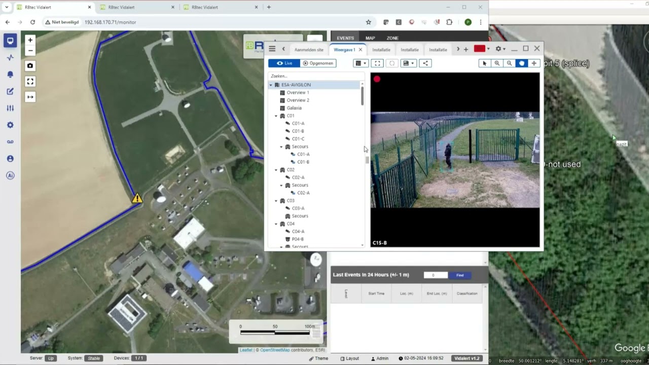 RaySense with Avigilon Distributed Fiber Optic Sensing for Fences - Fiber Optic Security System