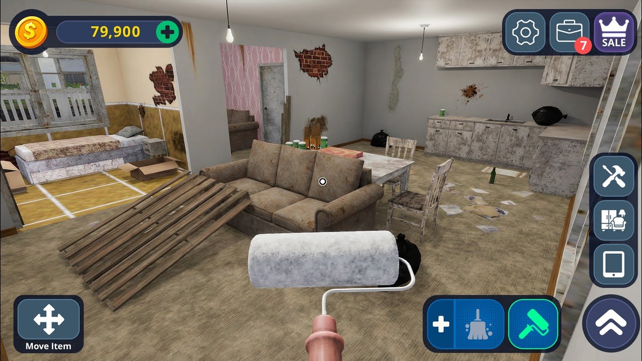 Dream Flip: House Design & Fix Mobile Game HD Android Gameplay #androidgames #mobilegames 