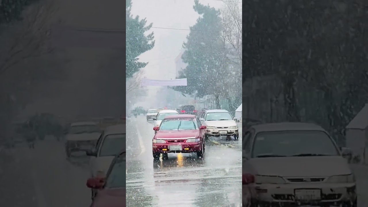 Shahr Naw Under Snow: A Drive Through Kabul’s Winter Magic 