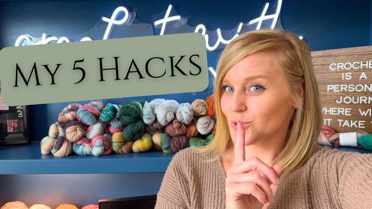 5 Hacks To Crochet Faster!