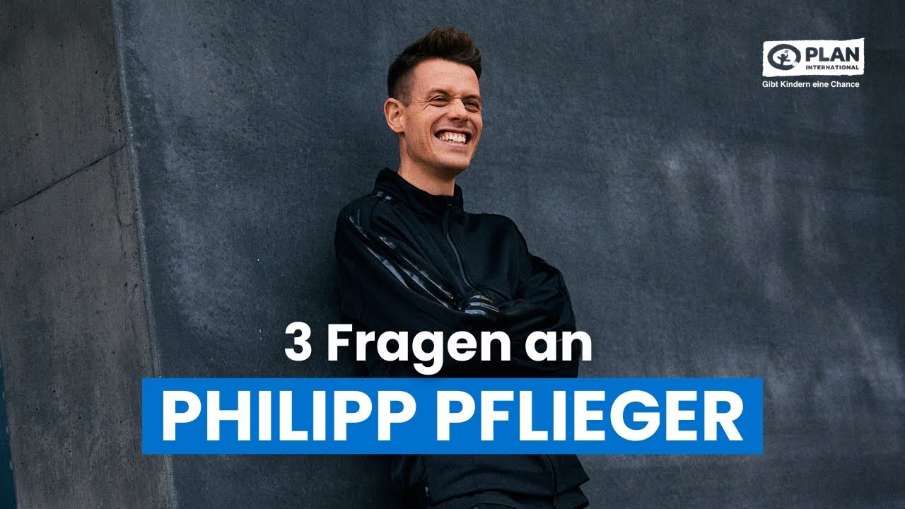 3 Fragen an Philipp Pflieger | Sport-Botschafter bei Plan International