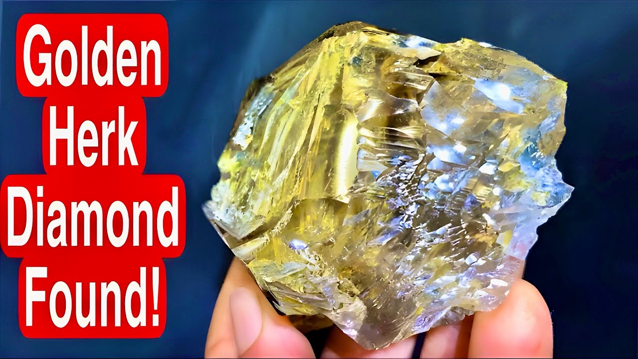 Golden Herkimer Diamond Mining Turns Phenomenal!