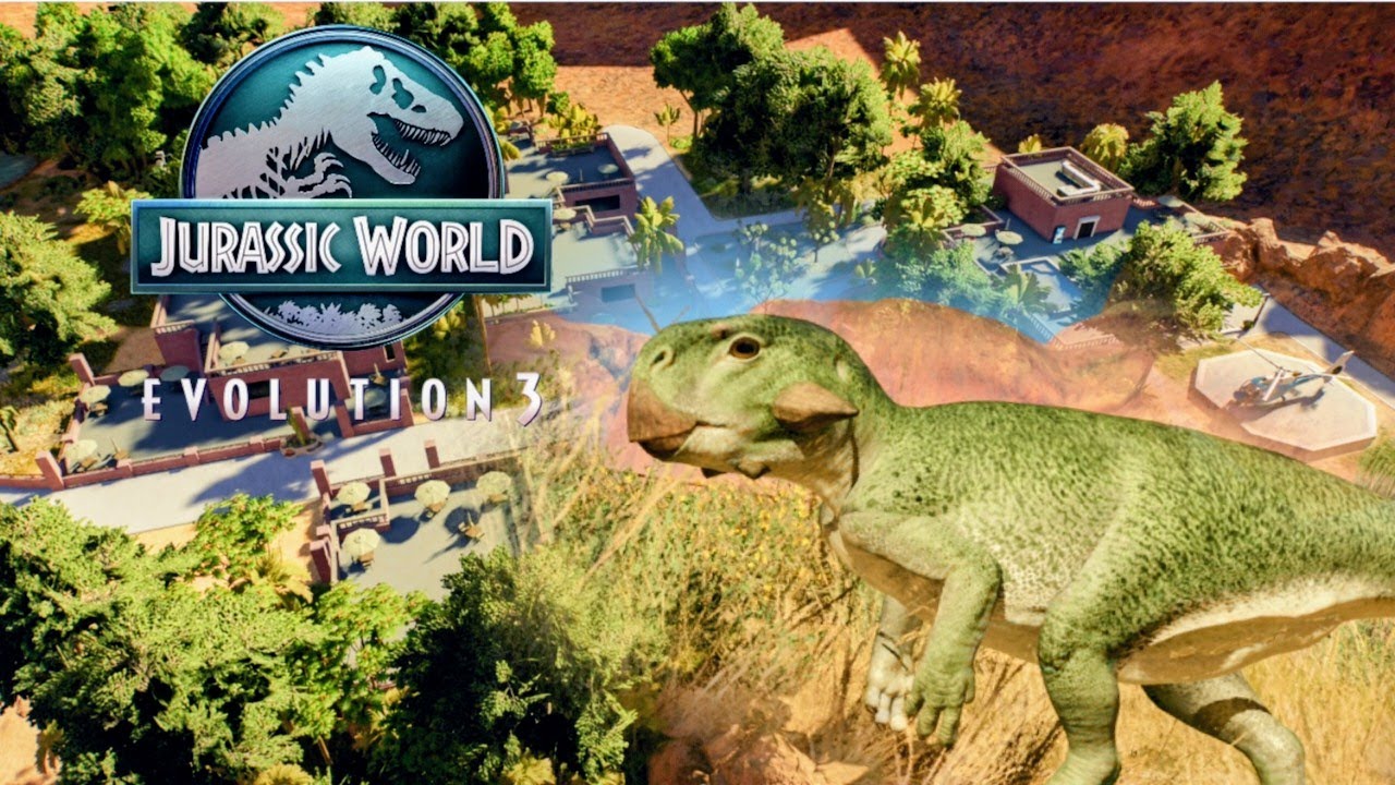 Building a JURASSIC CANYON TOUR PARK in JURASSIC WORLD EVOLUTION 3 | Part 1