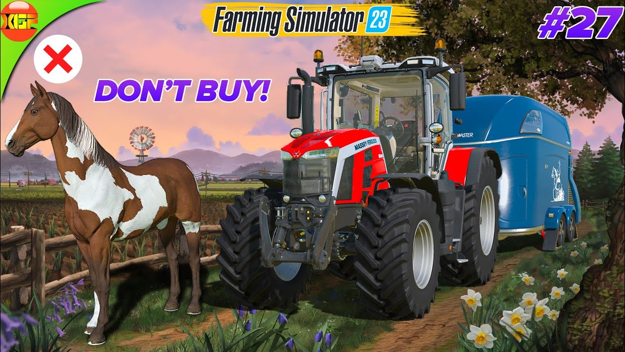 Horses are the Total Waste of Time! Sold..  | Farming Farming Simulator 23 Neubrunn #27 fs23