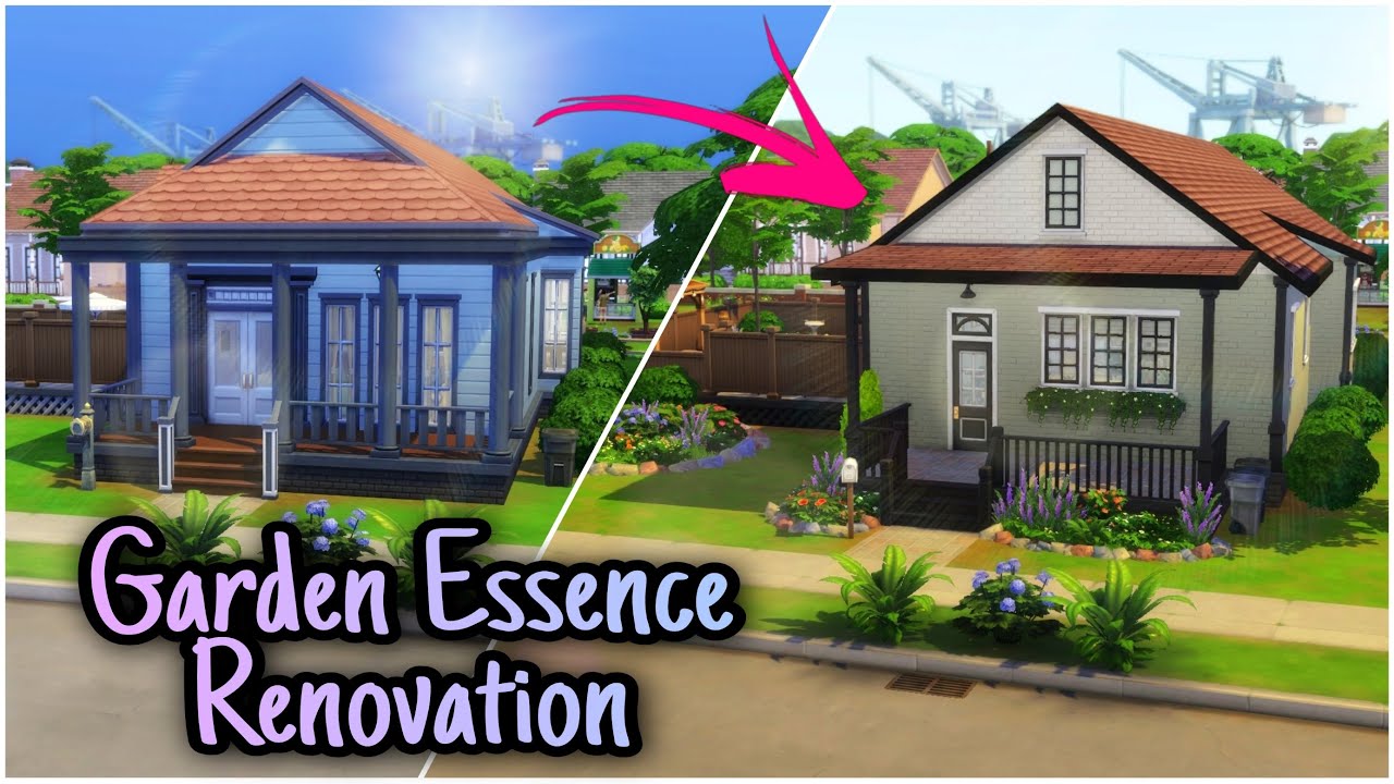 Garden Essence Reno | Speed Build | The Sims 4