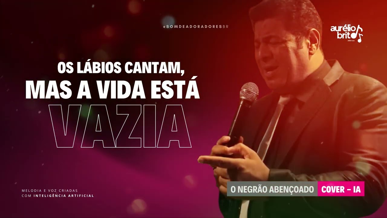 OS LÁBIOS CANTAM, MAS A VIDA ESTÁ VAZIA 🎶 | Hino Inédito de Adoração | Som de Adoradores