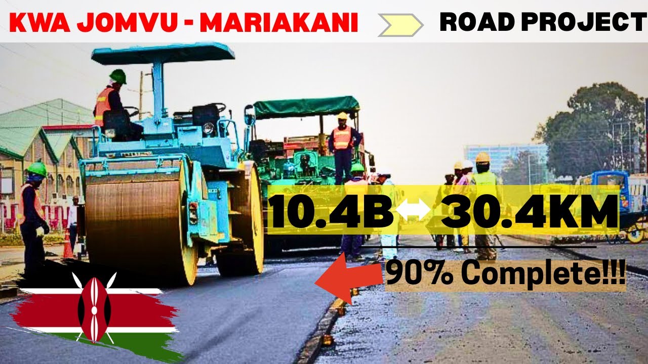 KWA JOMVU - MARIAKANI ROAD UPGRADE PROJECT PROGRESS UPDATE (2025)