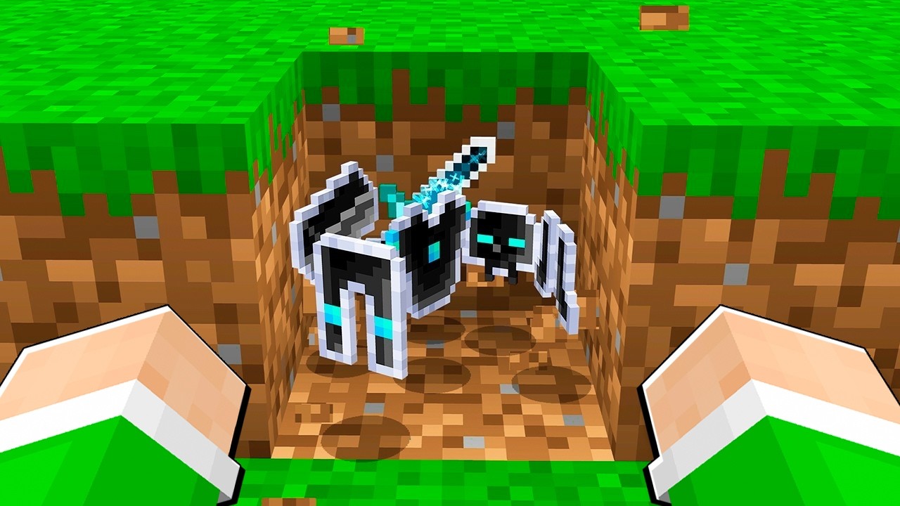 MINECRAFT MA LA TERRA DROPPA OGGETTI DELL'INFINITO!