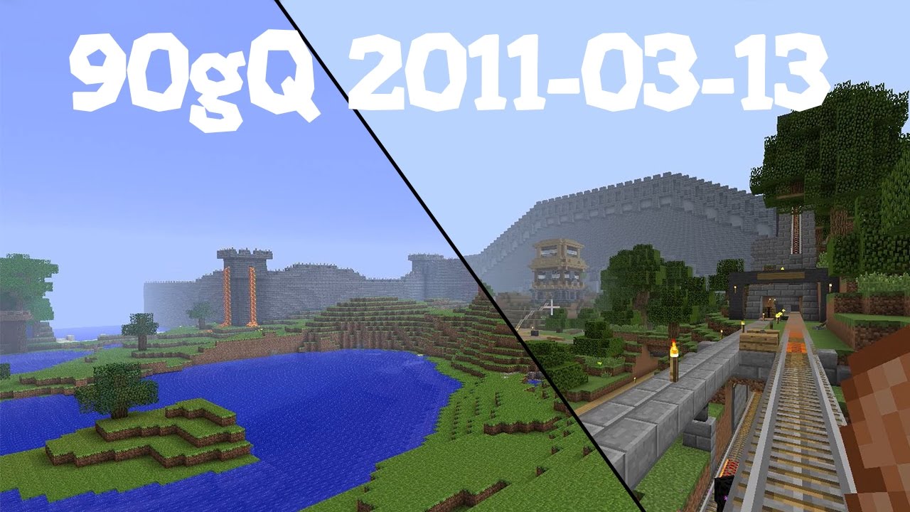 90gQ:s Minecraft server 2011-03-13 tillbakablick!