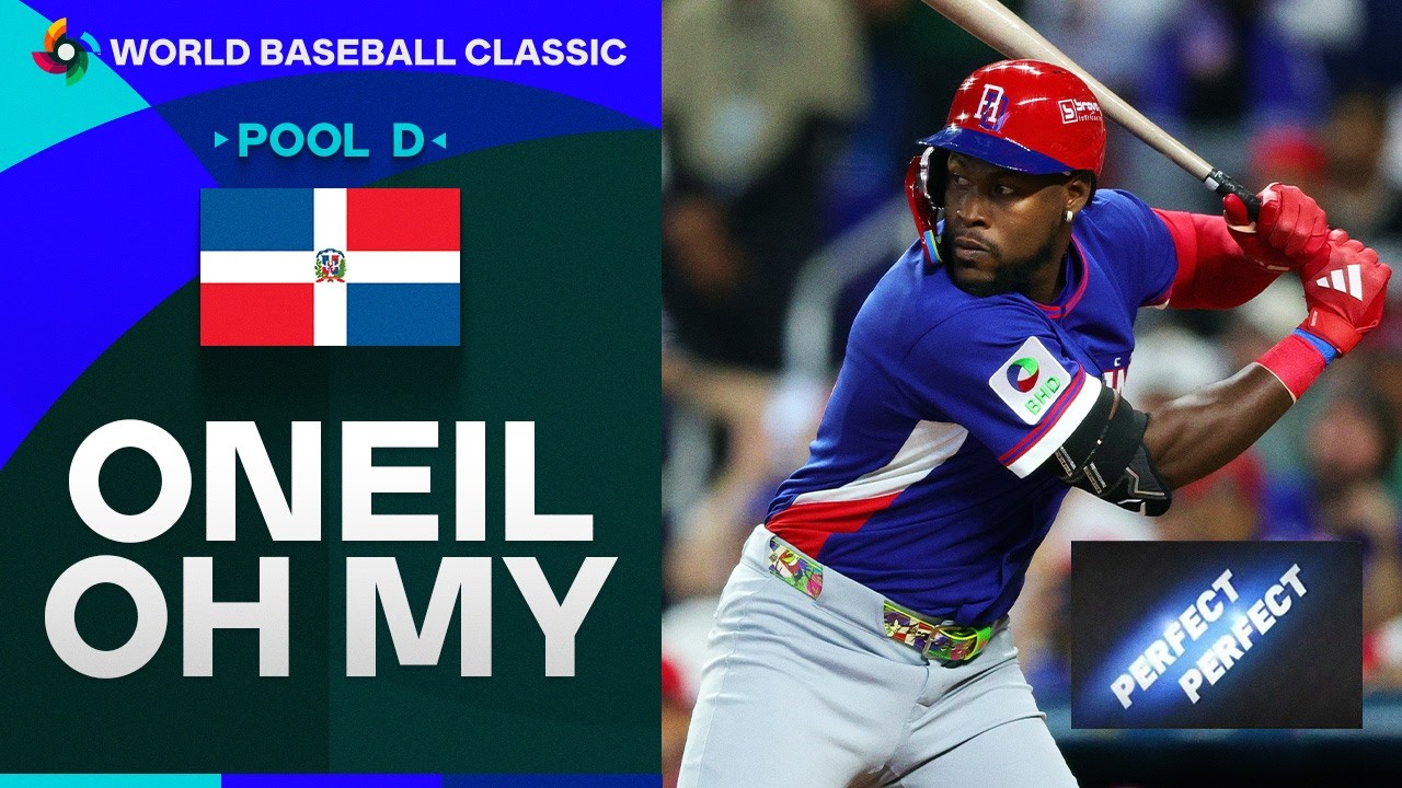 Oneil Cruz SMASHES a solo home run for Team Dominican Republic! 🇩🇴 (115.8 mph off the bat! 😳)