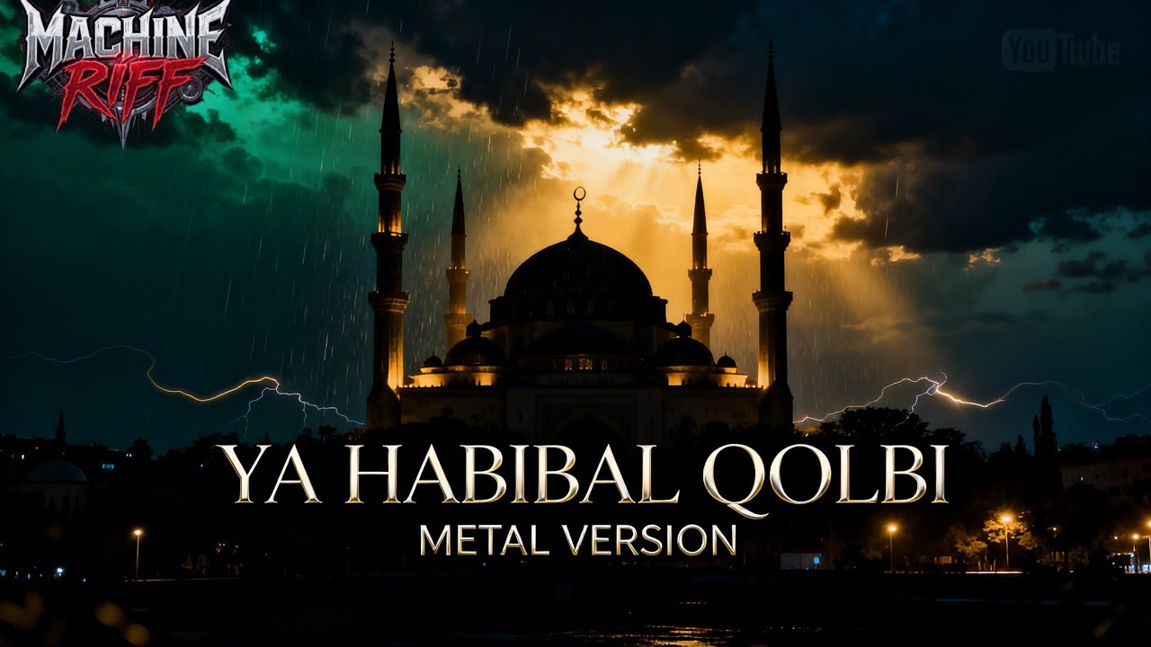 YA HABIBAL QOLBI Versi Metal AI 🔥 | Sholawat Metal Cover