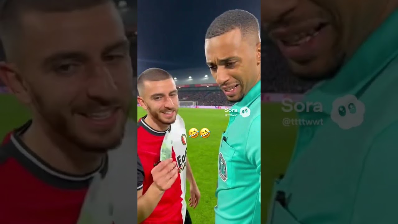 Scheidsrechter staat omkopen gaat fout🤣🤣 