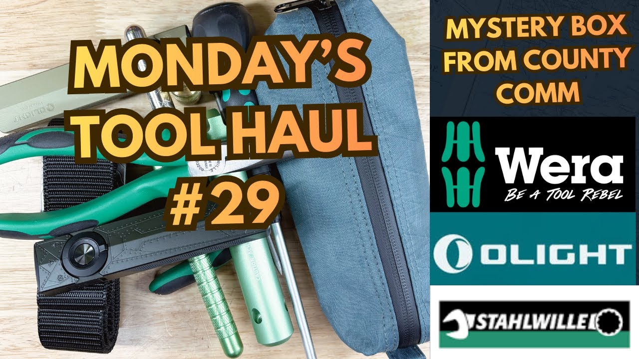 Monday's Tool Haul #29 Cool, weird tools