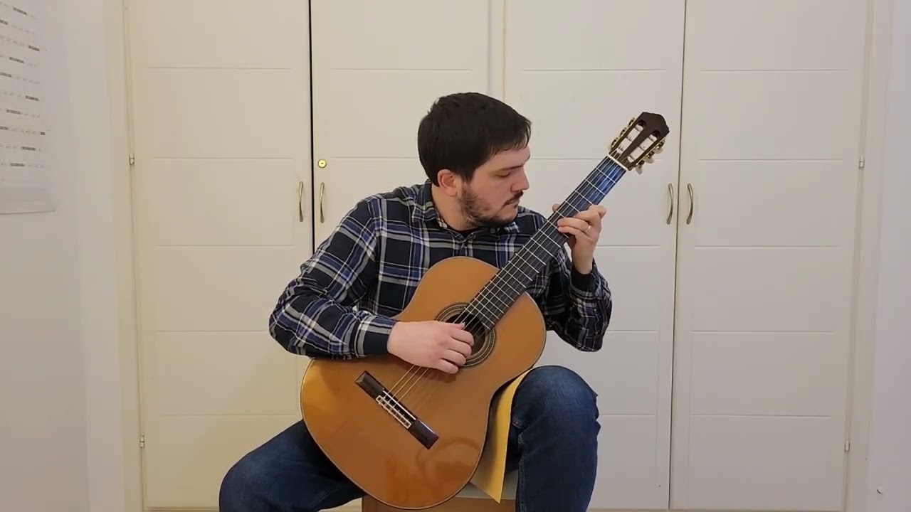 Mélancolie (by Napoléon Coste) on Classical Guitar