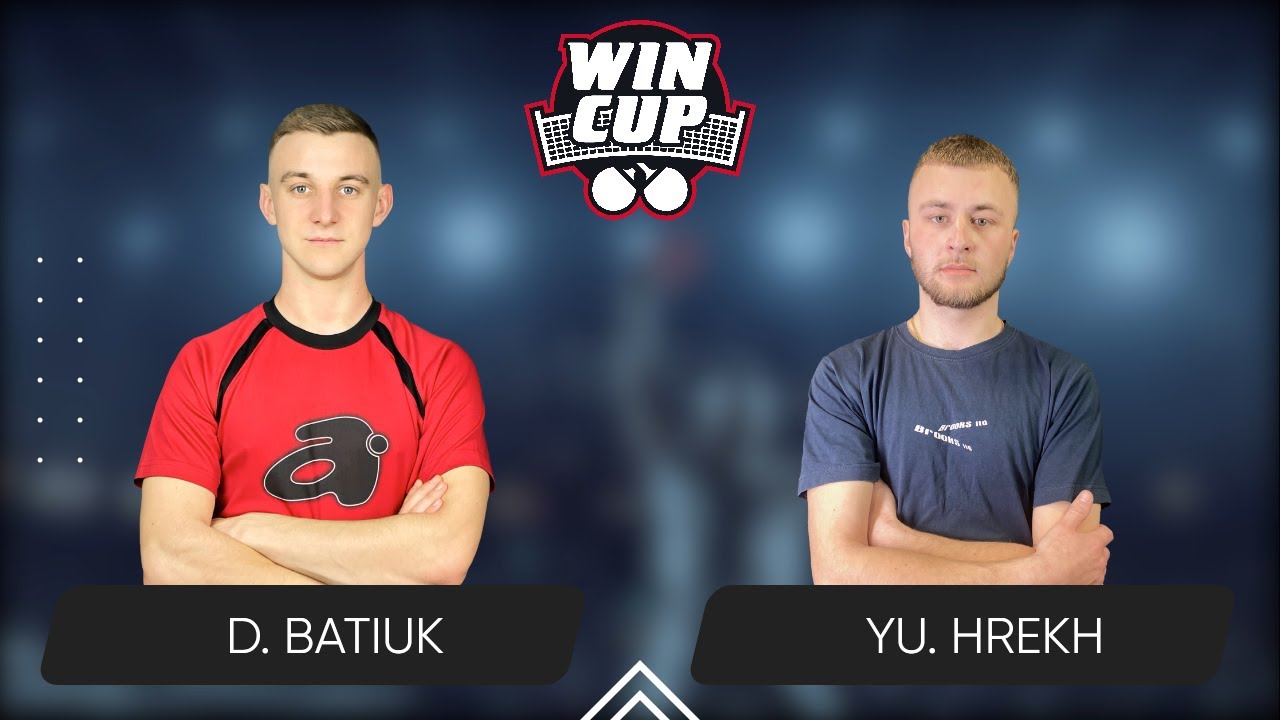 01:55 Dmytro Batiuk - Yurii Hrekh 21.01.2026 WINCUP Master. TABLE 1