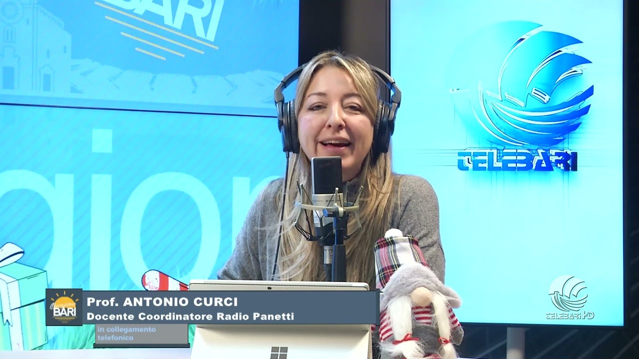 buongiorno bari 12 12 24 caffè con CURCI e RASPATELLI radio panetti