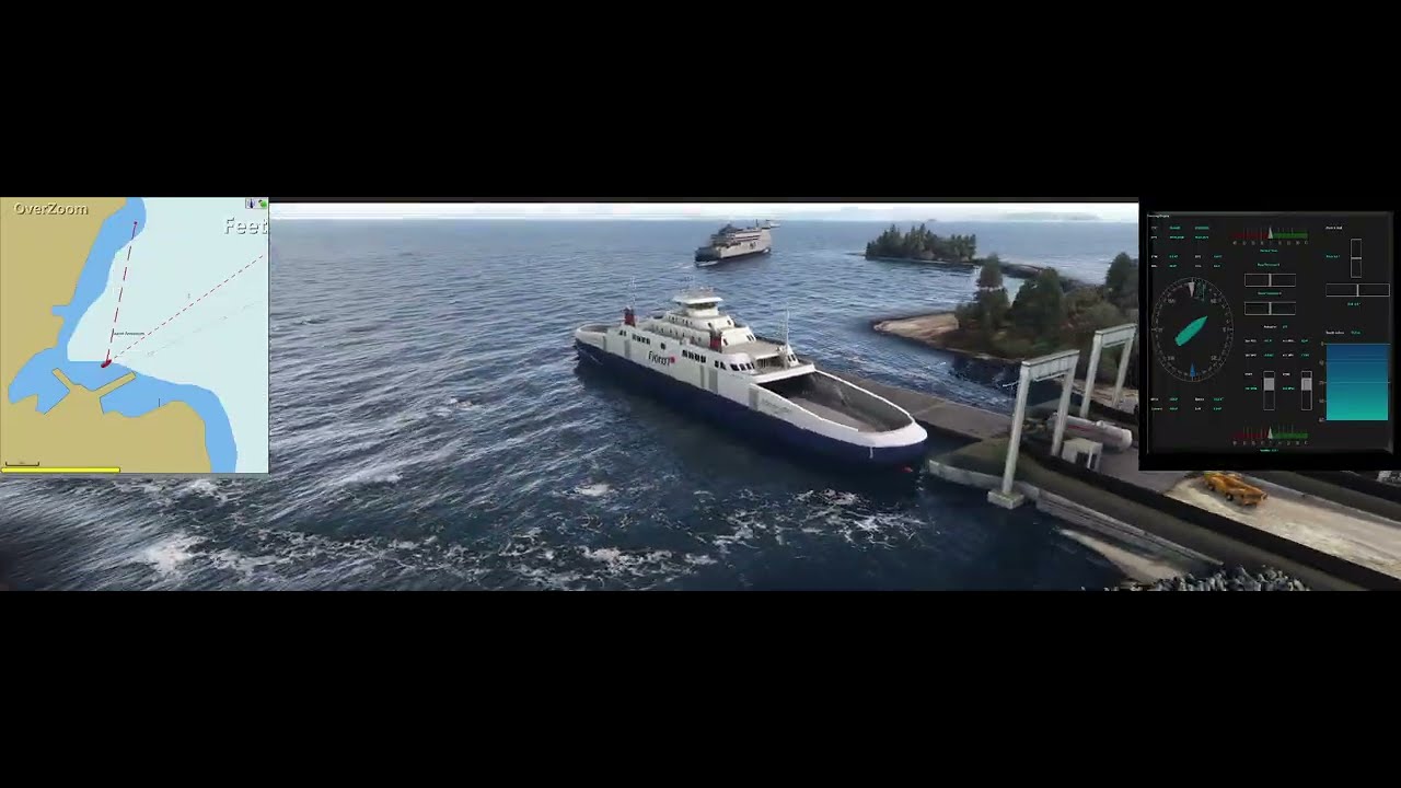 Microsoft Ship Simulator 2024 Ferry MF Boknafjord arsvågen to mortavika (VSFNG2MSFS)
