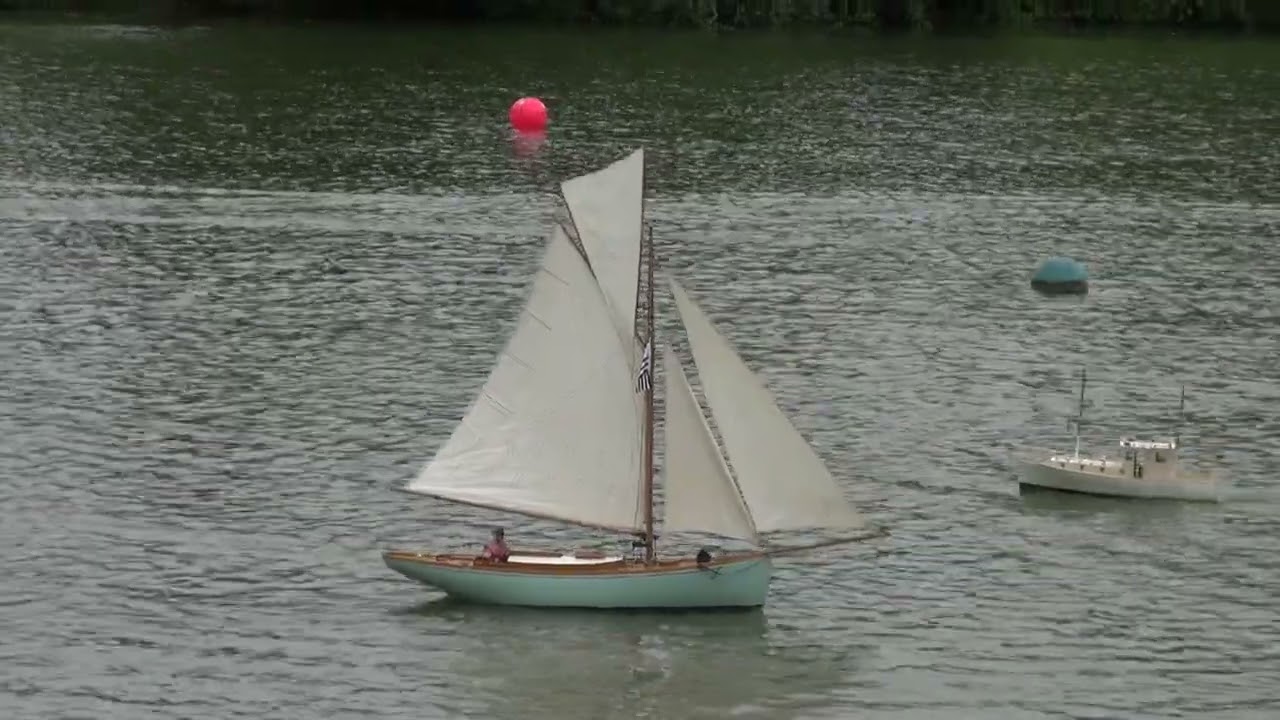 Le voilier Seagull de Tanguy - LMN 2025 RC - Modélisme naval - Bateau radiocommandé