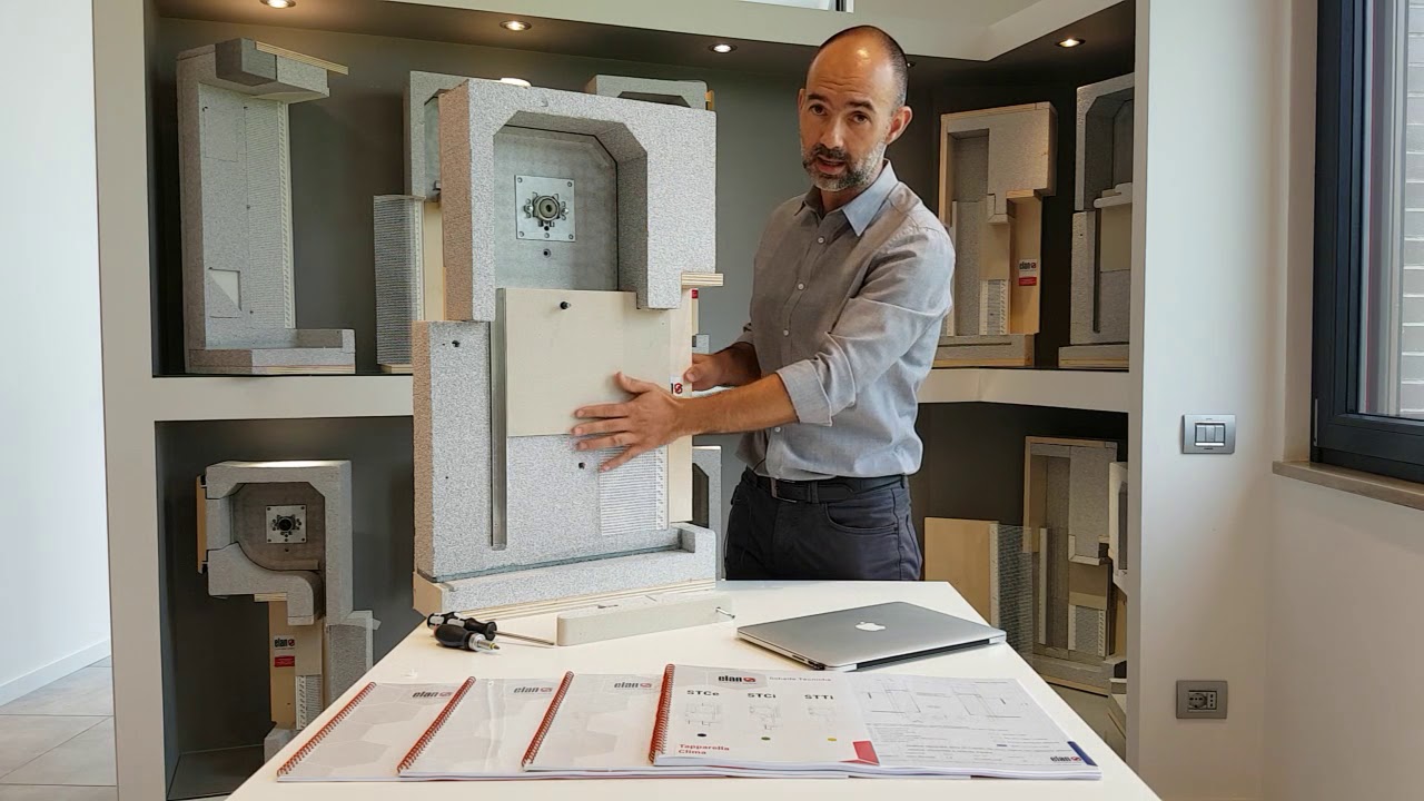 Falsi telai isolati per tapparelle con ispezione esterna - ELAN Sistemi