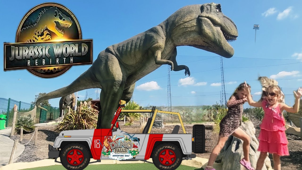 Jurassic Putts & Giggles – Our Dino Falls Adventure Trafford Manchester 