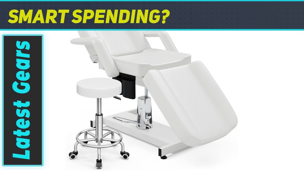 OKAKOPA Hydraulic Facial Bed W/Stool: The Ultimate Spa Chair Experience