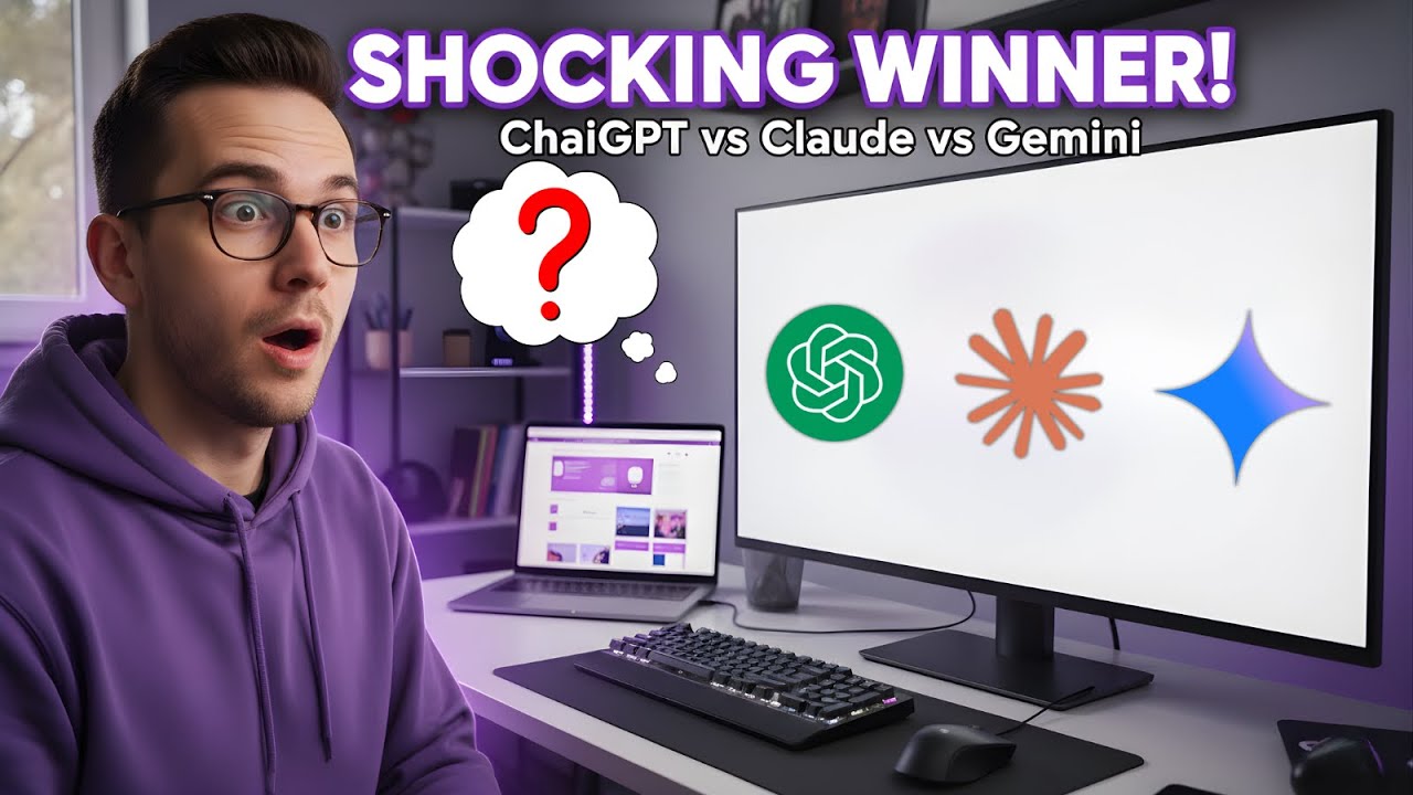 I Tested ChatGPT vs Claude vs Gemini for Building