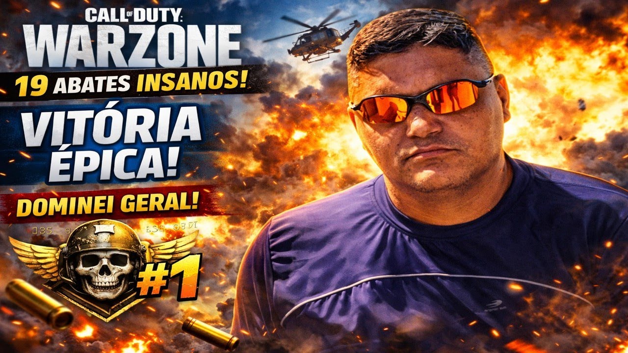 19 KILLS INSANAS NO WARZONE 😱🔥 VITÓRIA ÉPICA! DOMINEI O LOBBY!