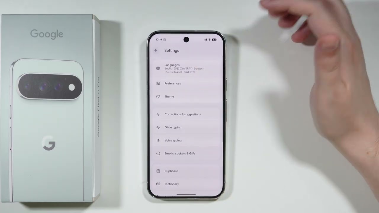 Google Pixel 11 Pro: как найти настройки эмодзи