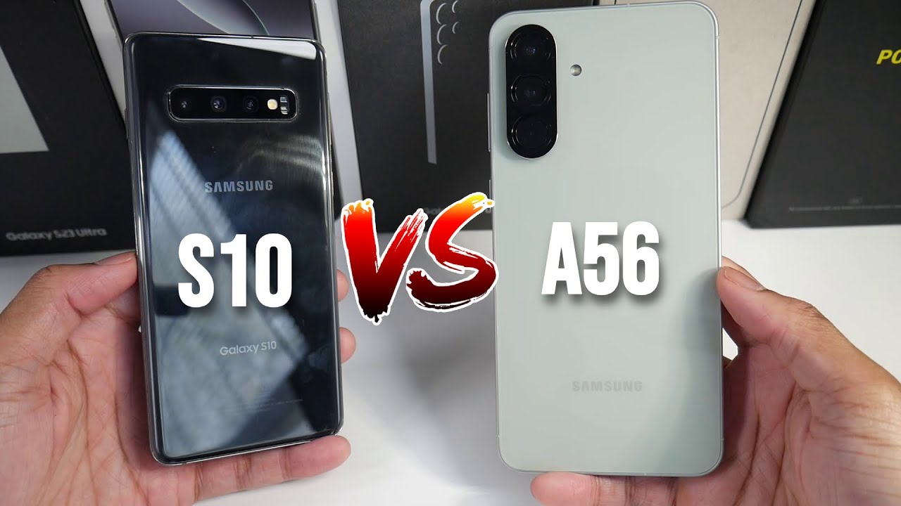 Samsung Galaxy S10 VS Samsung Galaxy A56 2019 Flagship VS 2025 Midrange (Cameras, PUBG Speed & More)