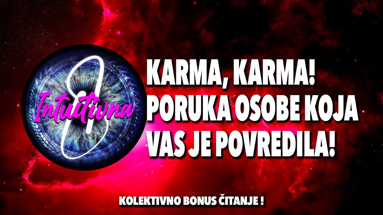 🎲KARMA, KARMA!🎲 Tarot citanje 🔮 Koletkivno otvaranje @Intuitivna8