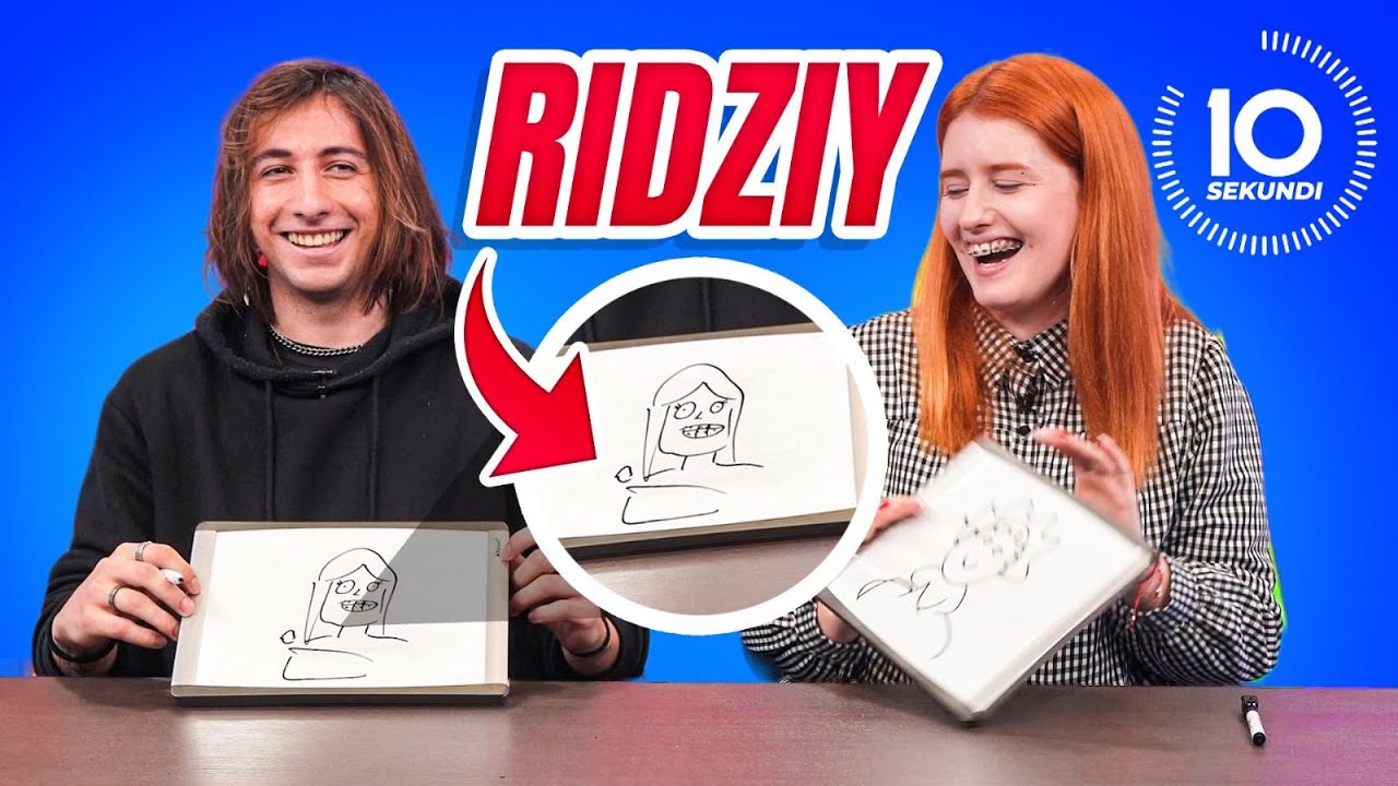 RIDZIY POLUDJELA NA 10FICHU! | jel ti mene za******* | Crtamo u 10 sekundi
