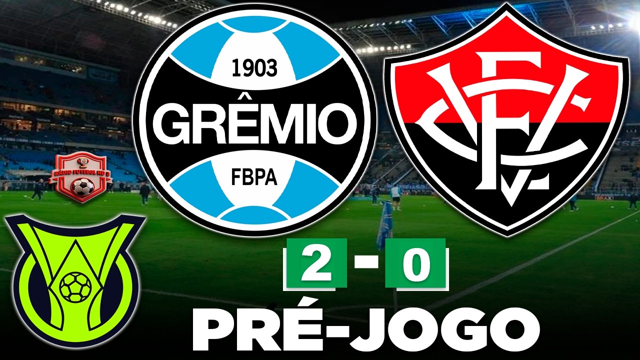 GRÊMIO x VITÓRIA AO VIVO | CAMPEONATO BRASILEIRO SÉRIE A 2026 | 7ª RODADA | NARRAÇÃO