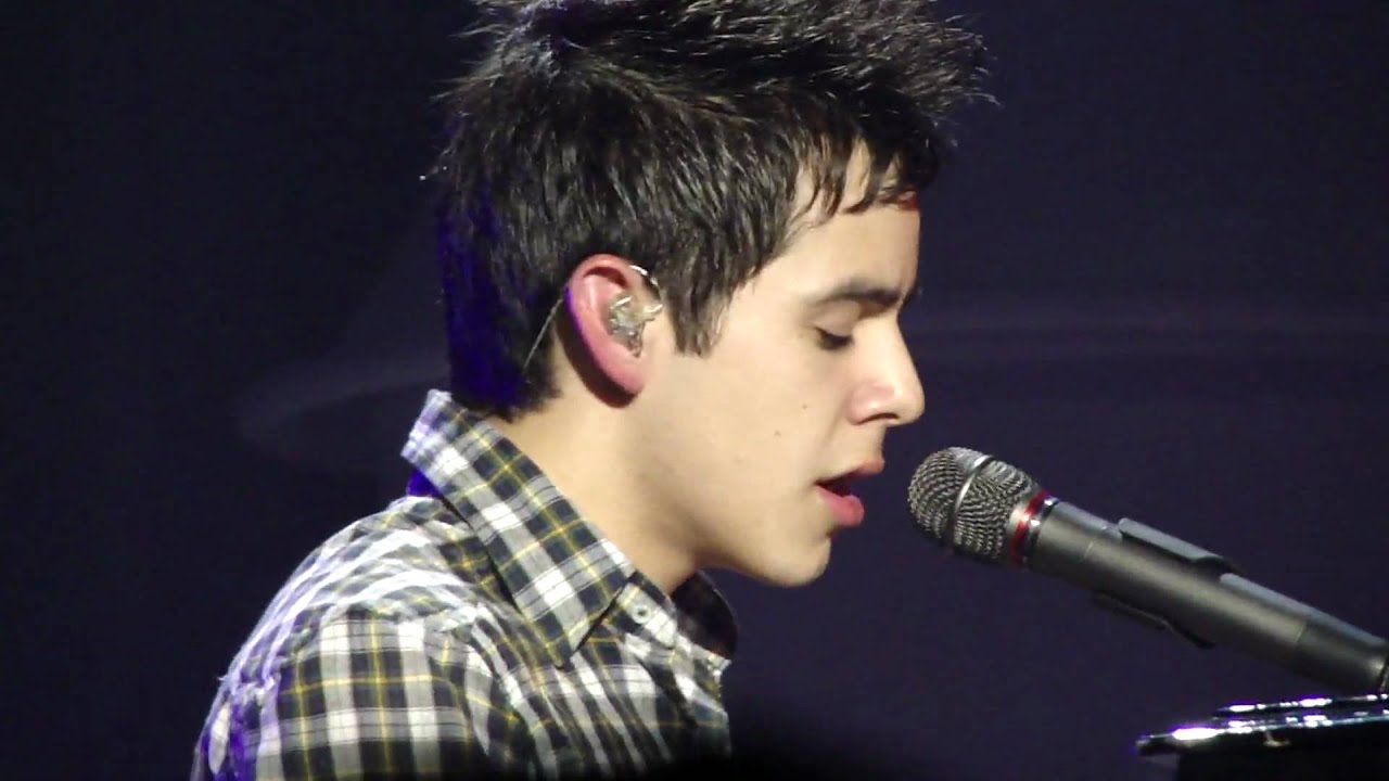 David Archuleta The Riddle Waukegan 12 11 09