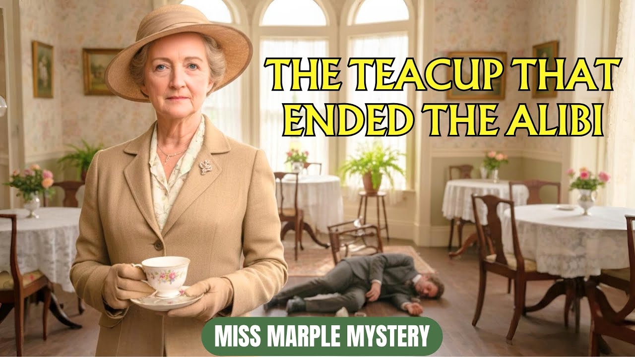 The Teacup That Ended the Alibi | A Miss Marple Mystery