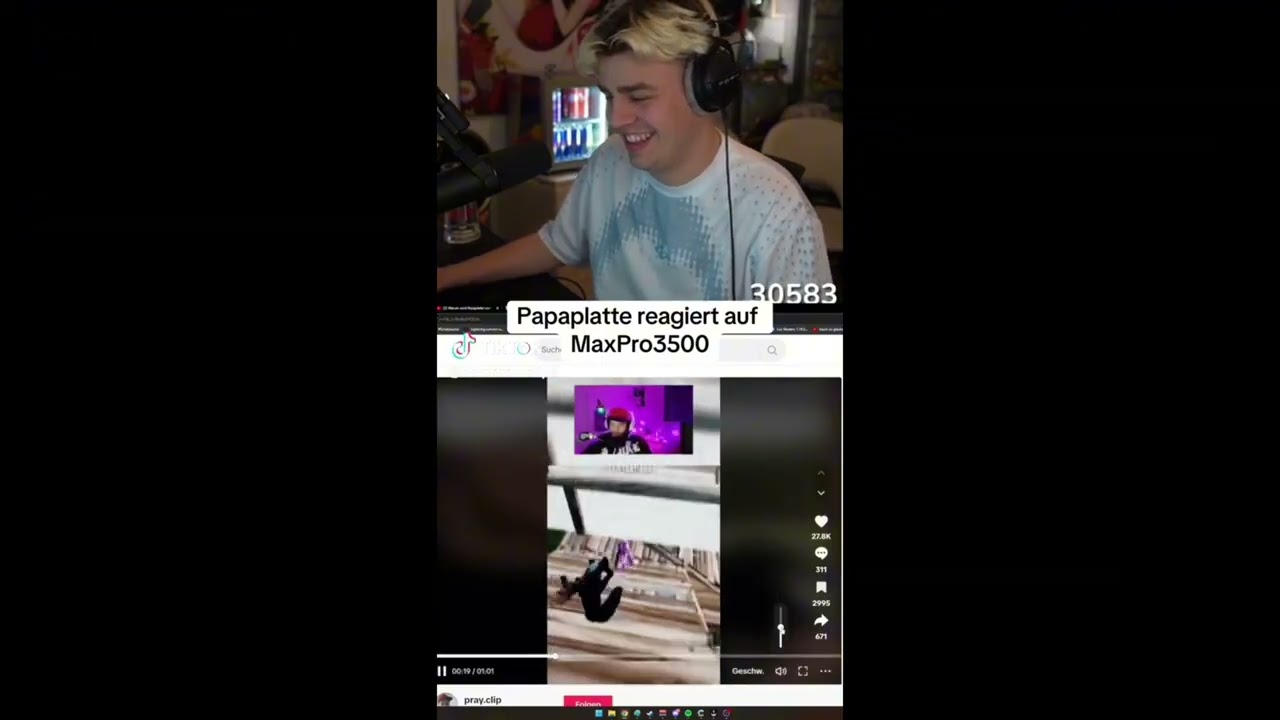 Papaplatte reagiert auf Maxpro3500 😂