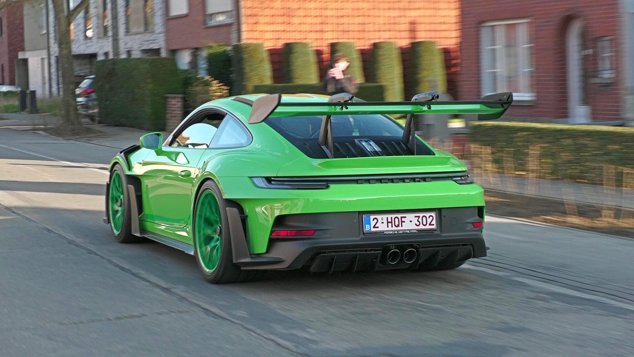 Supercars Accelerating! 992 GT3 RS, McLaren 720S, TechArt GT Street R, Ariel Atom, 296 GTS, GT4 RS