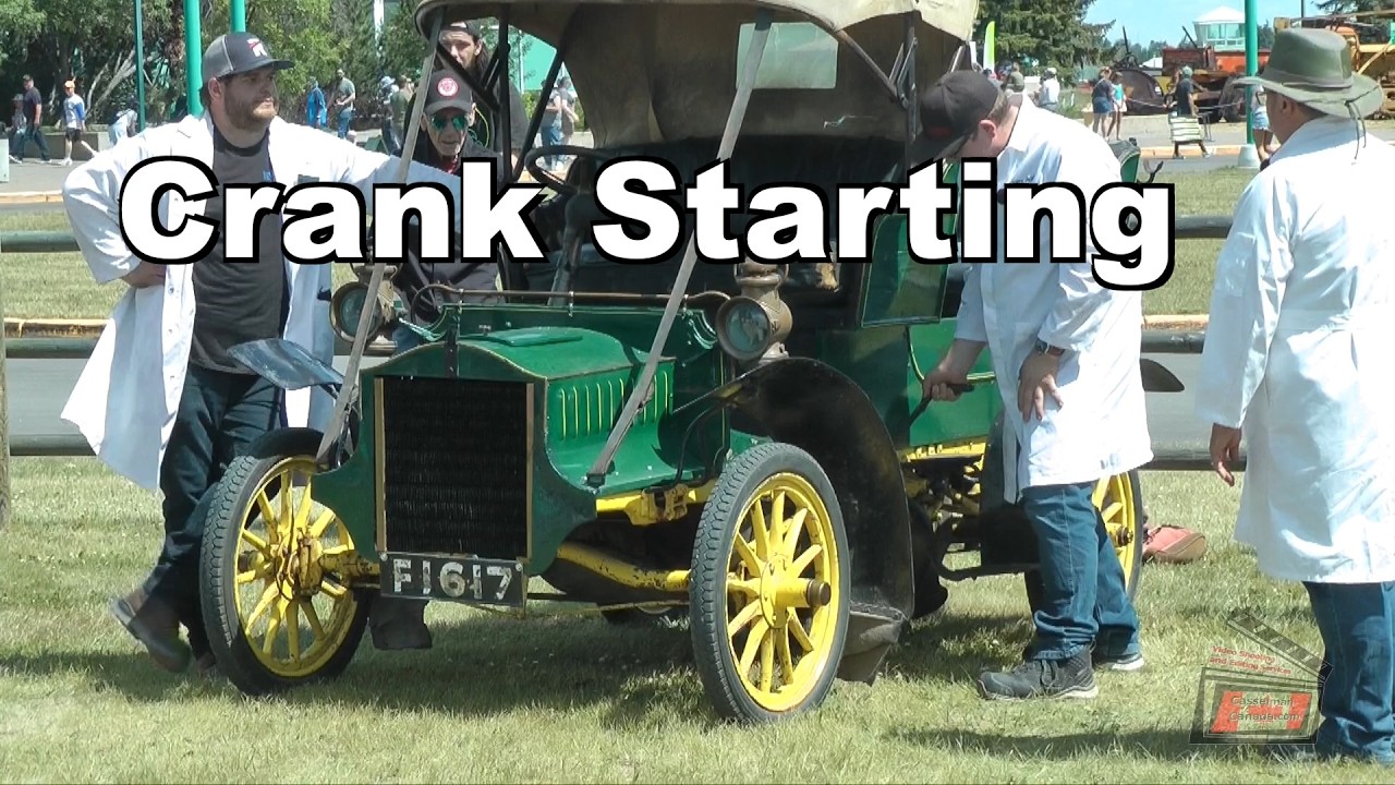 Starting a 1905 Cadillac