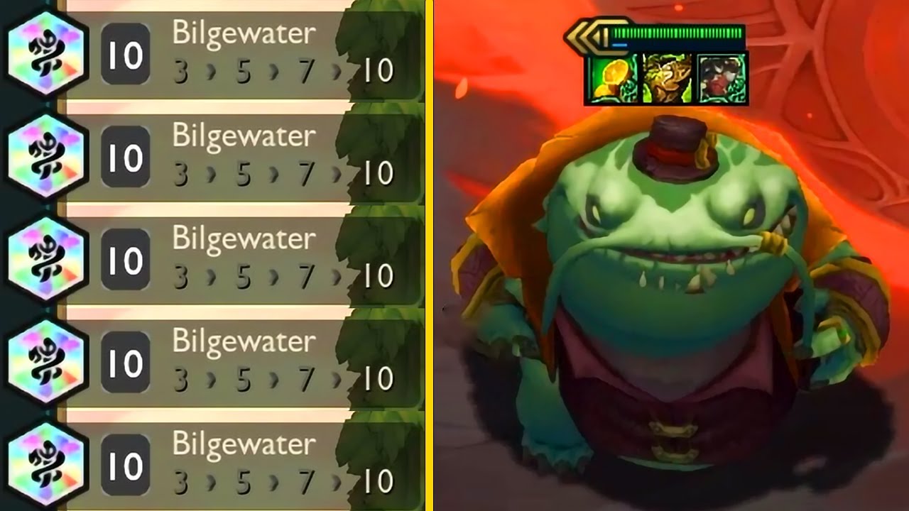 10 BILGEWATER EASTER EGG ⭐⭐⭐ TFT SET 16