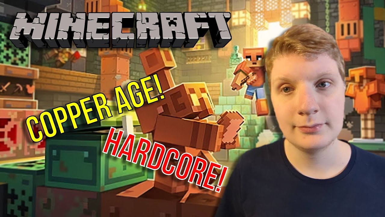 First Time playing HARDCORE in MINECRAFT!