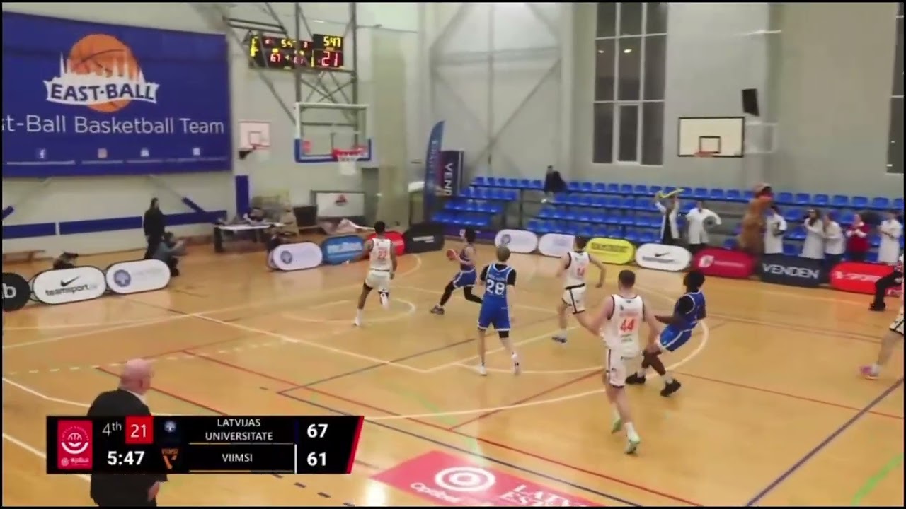 Marlon Short 23 pts, 7 rebs on 77% shooting! (Latvijas Universitate - Lat-Est BL)