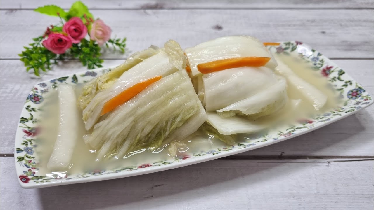 Квашеная  ПЕКИНСКАЯ капуста по корейски.Сочная и хрустящая белая кимчи.