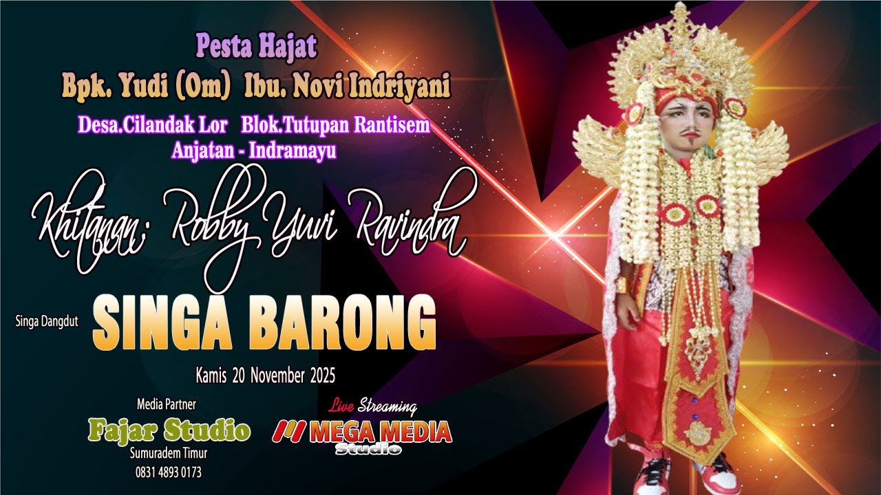 🔴LIVE  NGARAK SINGA BARONG |  DESA CILANDAK LOR  BLOK TUTUPAN RANTISEM  |  KAMIS, 20 NOVEMBER 2025