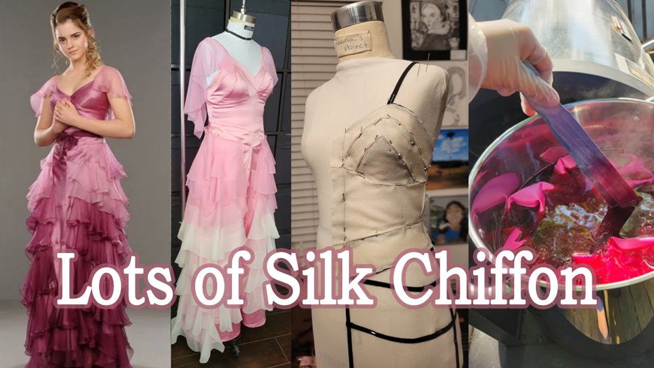 Replicating Hermione Grangers Ball Gown (My Harry Potter Graduation Dress)