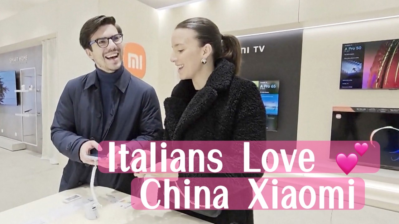 Chinese tech products gain ground in Italian market