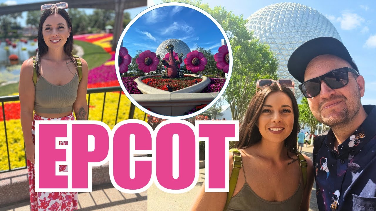 EPCOT 🌐| Flower & Garden Festival 🌺 | Walt Disney World | Florida & Carnival Mardi Gras April 2024