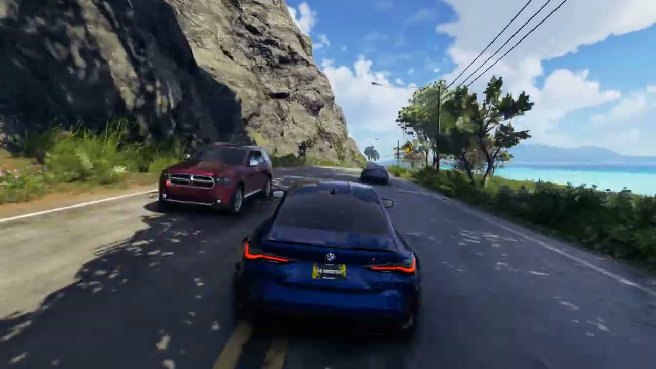 realistic the crew motofest driving BMW M4 G82 & YZ450