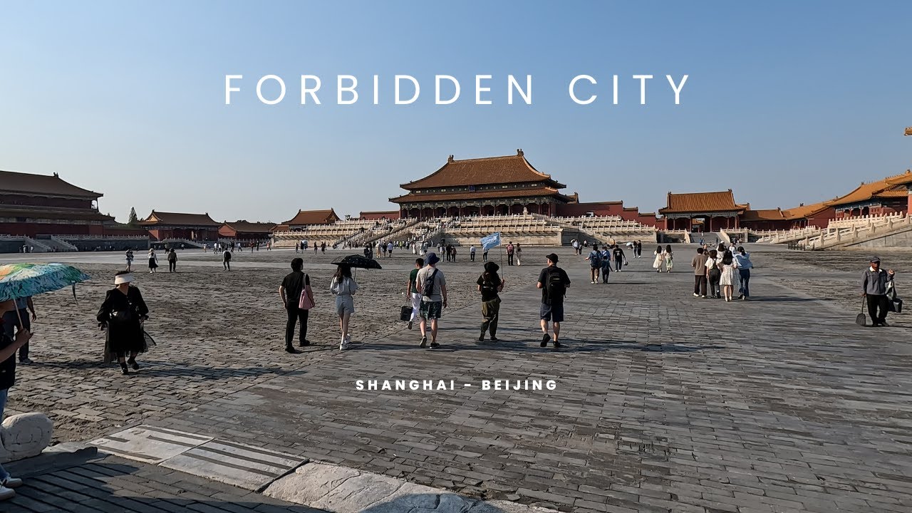 The beginning of the China chapter (Shanghai - Beijing)