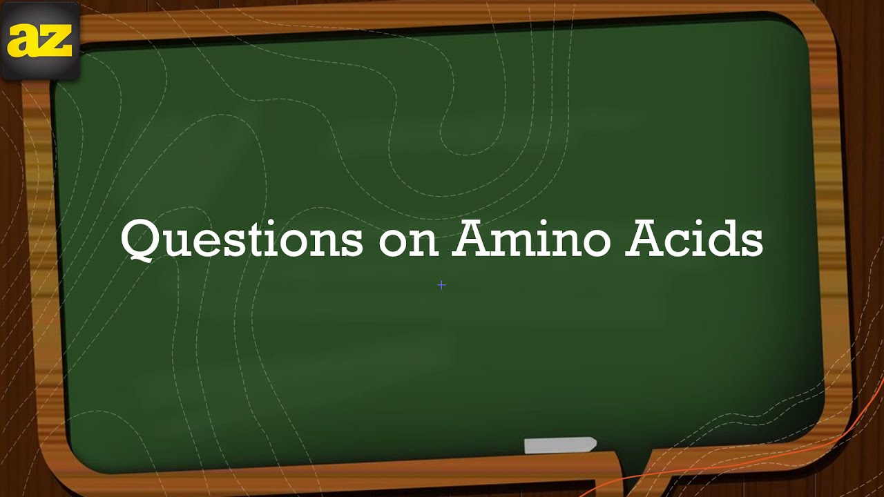 03. Amino acids MCQ questions and answer بالعربي