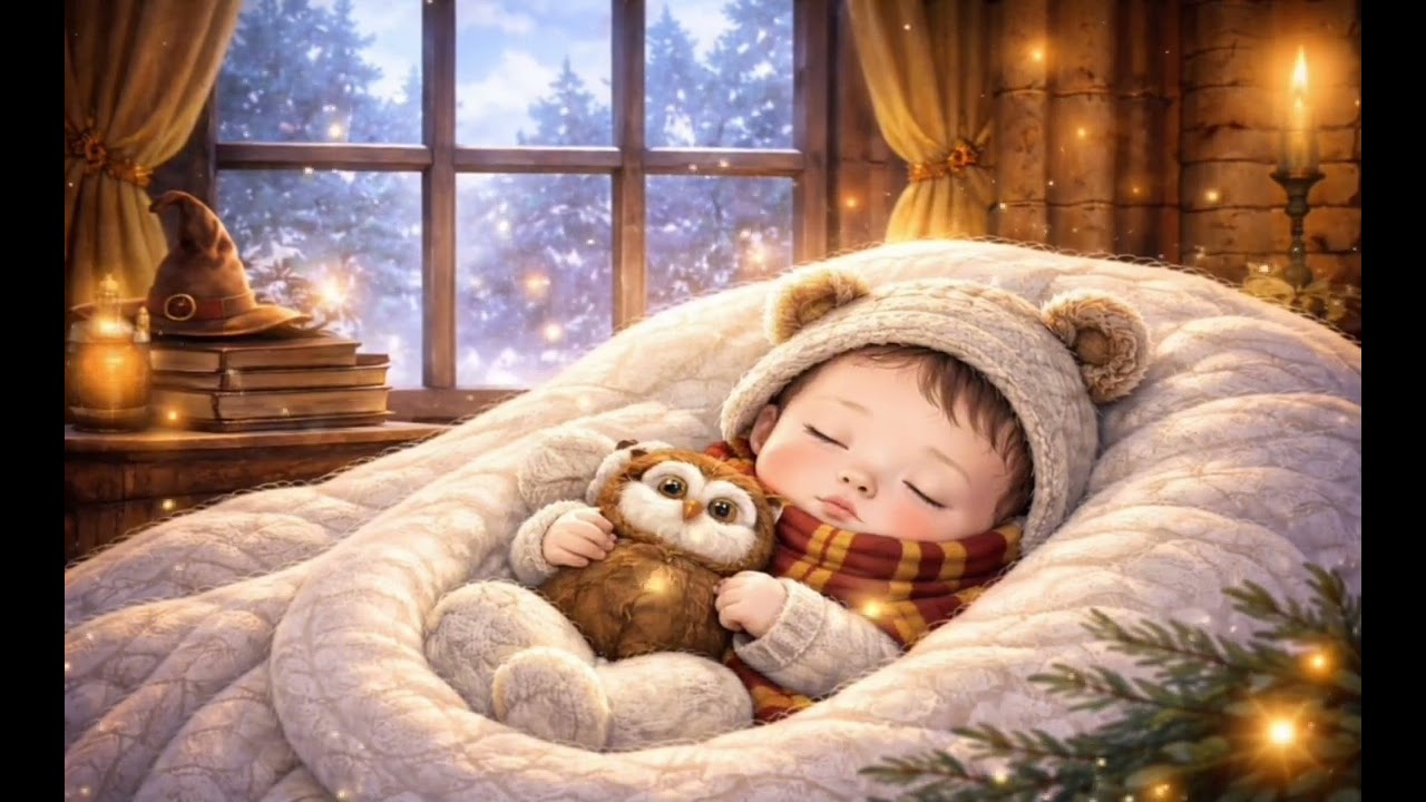 Magical Baby Lullaby (Harry Potter Inspired) 🌙 | Deep Sleep Music